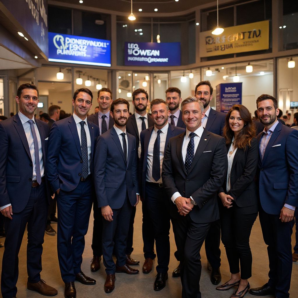 Equipo de SegurAuto en evento corporativo